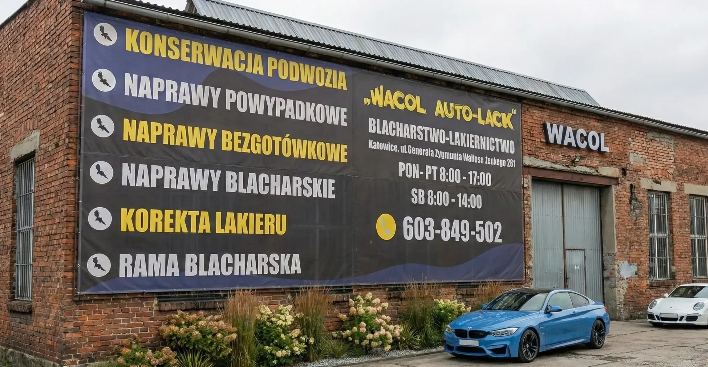 wacol lakiernik i blacharz z katowic
